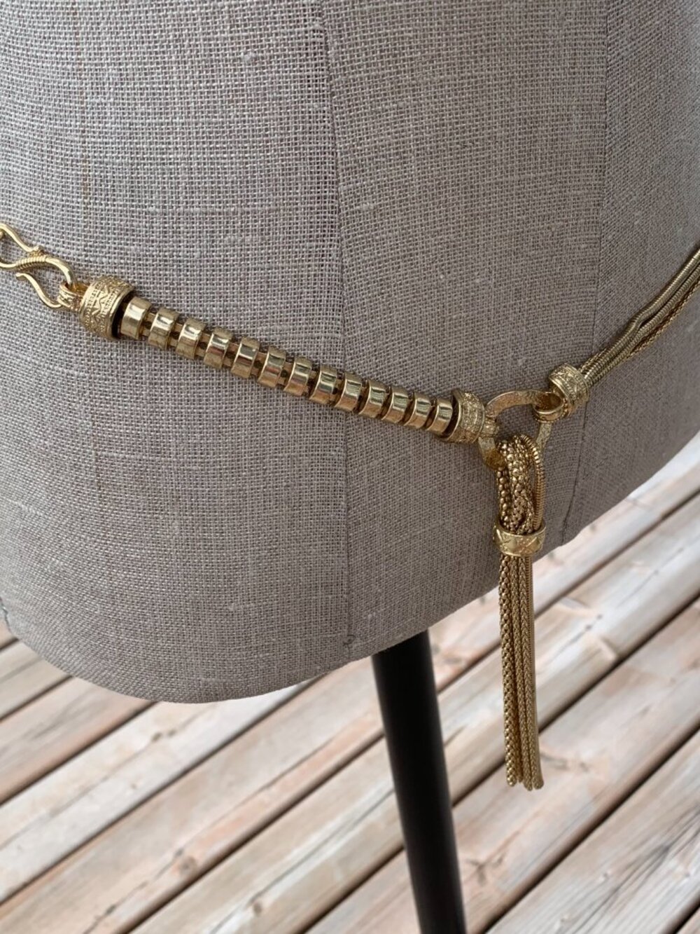 Vintage Gold Hip Waist Chain Belt Necklace Jewelry Beach Festival Boho Retro Y2K - Picture 4 of 14